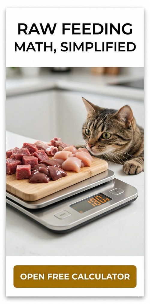 Raw Feeding Math, Simplified – Open Free Calculator