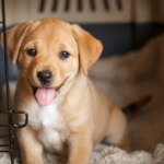 Crate Training a Puppy at Night