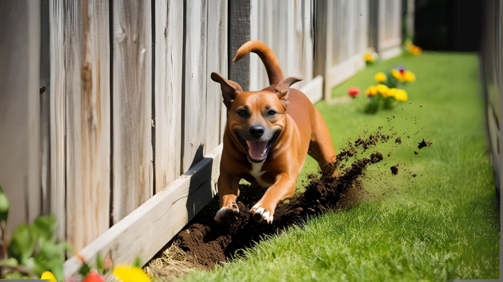 Stop Your Dog from Digging Under Fences